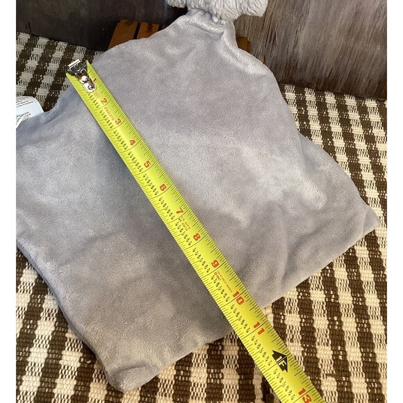 Pottery Barn Kids ELEPHANT Thumbie Security Blanket Lovey Plush Baby Gray 2019 - Picture 9 of 11